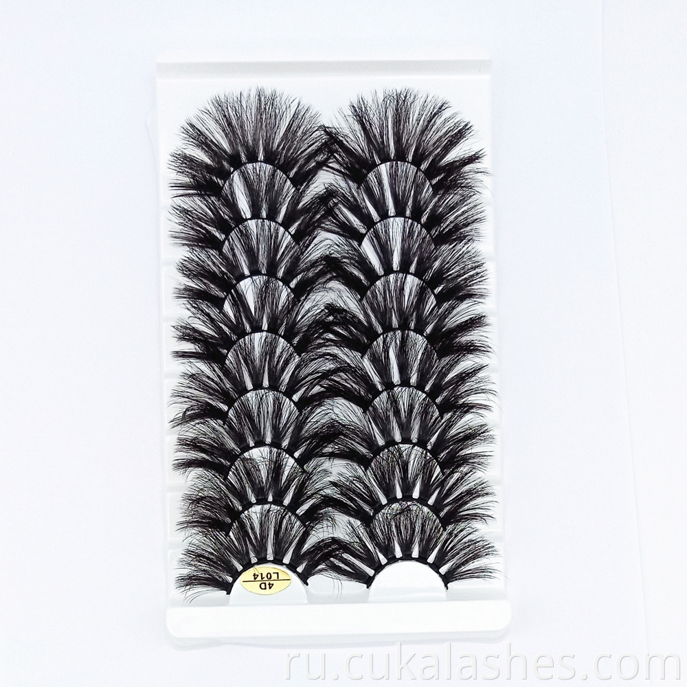 8 Pairs 25mm Lashes